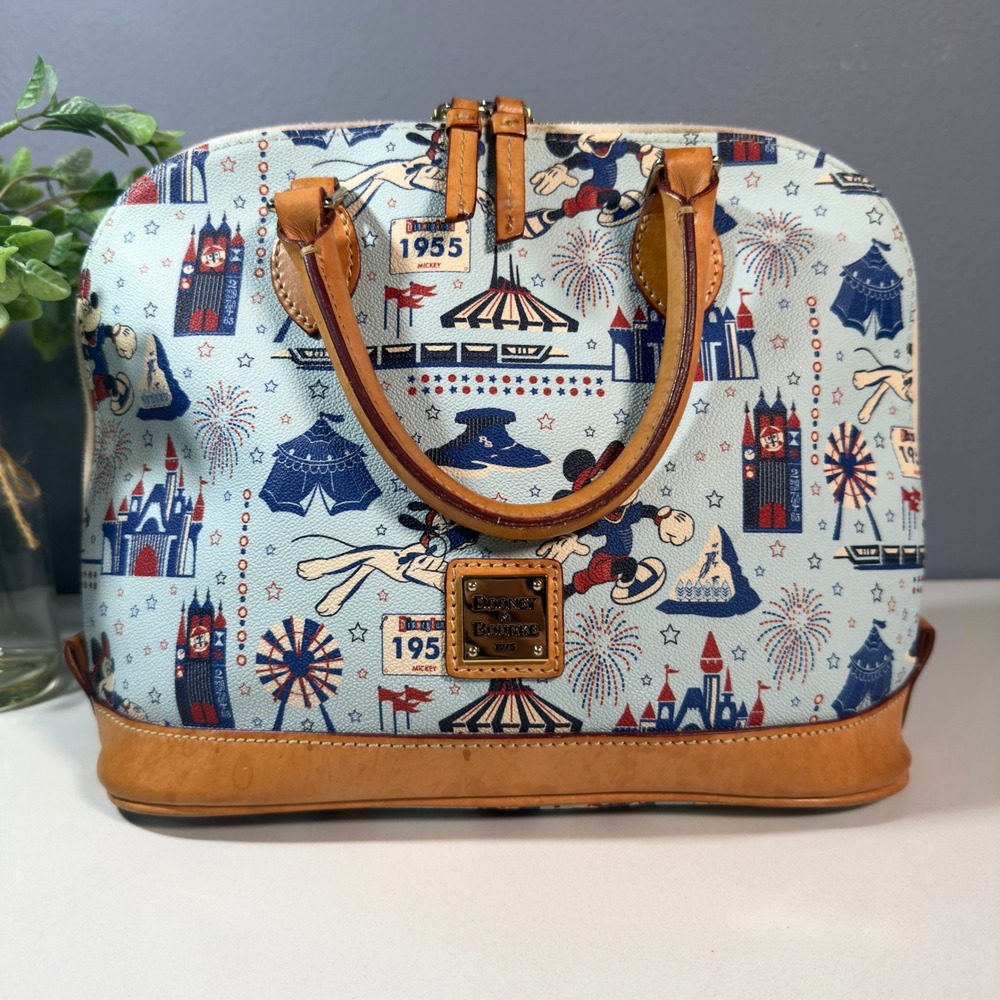 Disney Dooney & Bourke Bag - Disneyland 1/2 Marathon - Satchel - Picture 14 of 15